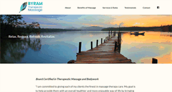 Desktop Screenshot of byrammassage.com
